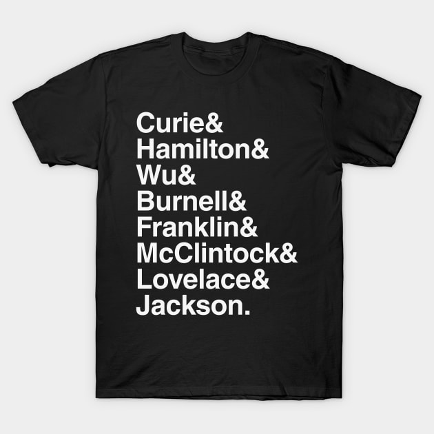 Amazing women of science T-Shirt by renduh